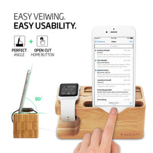 Load image into Gallery viewer, Apple Watch + Phone Stand S370