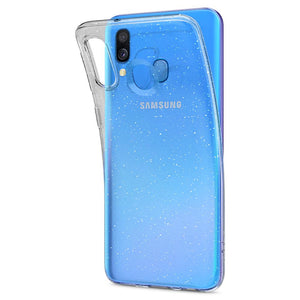 Galaxy A40 Case Liquid Crystal Glitter