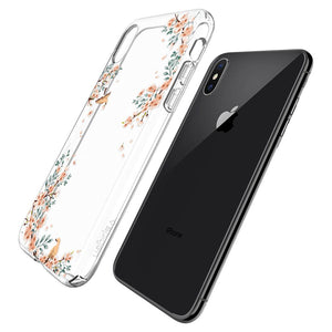iPhone XS Case Liquid Crystal Blossom