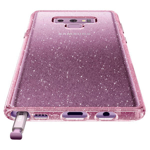 Galaxy Note 9 Case Liquid Crystal Glitter