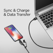 Load image into Gallery viewer, DuraSync 3-in-1 Charger Cable
