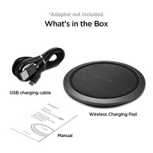 Load image into Gallery viewer, Leather Designed Fast Wireless Charger
