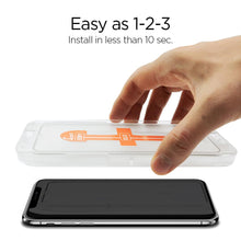 Load image into Gallery viewer, iPhone XR Screen Protector EZ FIT GLAS.tR Full Cover
