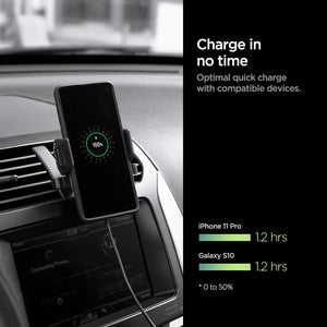 Fast Wireless Air Vent Car Charger
