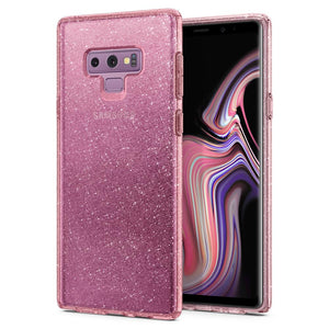 Galaxy Note 9 Case Liquid Crystal Glitter